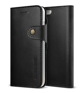 VRS Design iPhone 8/7 ile Uyumlu Native Diary Kılıf Black