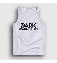 Presmono Unisex Beyaz Logo Dark Tranquillity Atlet 137413tt (Beyaz)