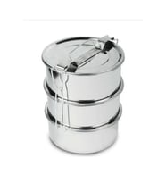 Paslanmaz Sefer Tası 3lü 12CM No: 1