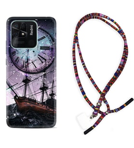 Xiaomi Poco X3 Pro M4 Pro X4 Pro C40 10C Kılıf Boyun Asklı Rasta Silikon Time 1749