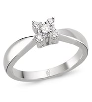 Romeo Pırlanta 0.20 Ct Tektaş Yüzük RM8004 (Çok Renkli)