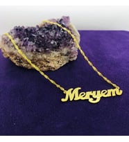 İsimli kolye kişiye özel Kolye Açıklamayı okuyunuz!!!