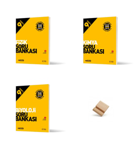 Hız 9. Sınıf Maarif Fizik Kimya ve Biyoloji Soru Bankası + Telefon Standı