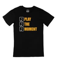 Play The Moment Siyah Tişört