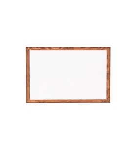 40x60 cm Beyaz Yazı Tahtası, Ahşap Çerçeve ile şık ve kullanışlı