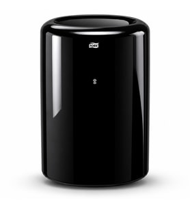 Tork 50 Litre Çöp Kovası Siyah B1 Elevation – Duvara Monte veya Zeminde Kullanım (563008)