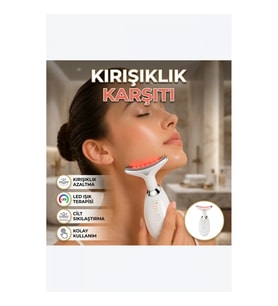 7 Renk LED Işık Terapili Yüz Bakım ve Masaj Cihazı