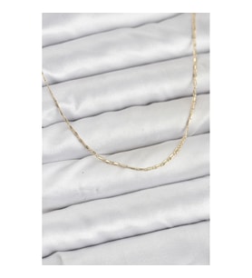 Mey İthalat® CM 14K Gold Renk Kesme Model 60 cm Kadın Kolye