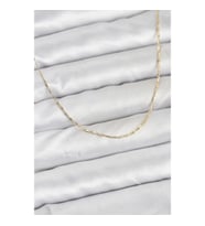 Mey İthalat® CM 14K Gold Renk Kesme Model 60 cm Kadın Kolye