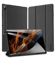 Dux Ducis Samsung Galaxy Tab A8 2021 10.5 (X200-X205) Kılıf Kalem Bölmeli Standlı Domo Series (Siyah)