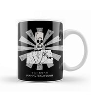 Manny Retro Japanese Grim Fandango Kupa Bardak Porselen