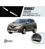 RENAULT KADJAR 2015-2022 Arası Bagaj İç Eşik Koruma 2 Prç. P.Çelik PARLAK