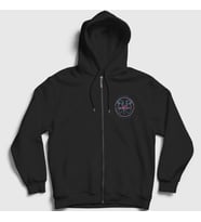 Presmono Unisex Siyah San Junipero Black Mirror Fermuarlı Kapüşonlu Sweatshirt 182520tt