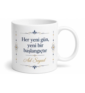 Kişiye Özel Yazılı ve Desenli Baskılı Kupa Bardak Hediye