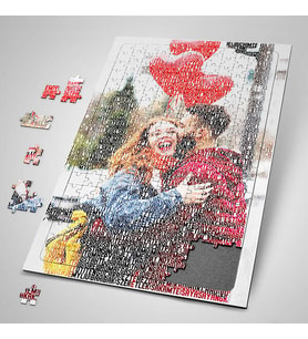 Resimli 100 Dilde Seni Seviyorum 240 Parça Kişiye Özel Puzzle