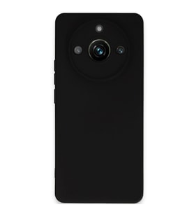 Realme 11 Pro Kılıf Nano içi Kadife Silikon - Siyah
