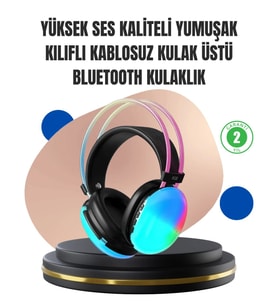 Konforlu Tasarımlı Kablosuz Gaming Kulaklık – Uzun Pil Ömrüyle