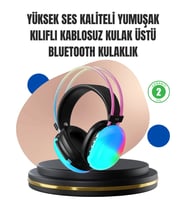 Konforlu Tasarımlı Kablosuz Gaming Kulaklık – Uzun Pil Ömrüyle