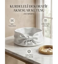 Kurdeleli Dekoratif Aksesuar Kutusu