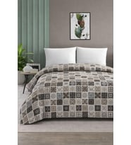 Çift Kişilik Pike Yatak Örtüsü%100 Pamuk 220x230 Fayans