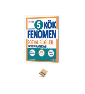 Fenomen 5. Sınıf Maarif Kök Sosyal Bilgiler Soru Bankası + Telefon Standı