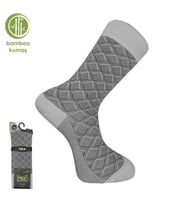 Pro Çorap G.Poti Bambu Erkek Çorabı Kül Gri (17005-R7)