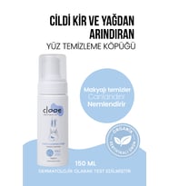 Hassas Cilt Uyumlu Gözenek Arındırıcı Makyaj Temizleyici ve Sivilce Karşıtı Organik Sertifikalı Yüz Temizleme Köpüğü 150 ml (Beyaz)