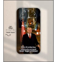 Kişiye Özel Duvar Saati (Ahşap)