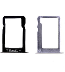 Huawei Mate 7 Sim Kart Ve Micro Sd Kapağı (set)-gri
