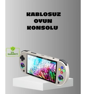 Hd Çıkış Destekli Taşınabilir Oyun Konsolu – 5 İnç Ips Ekran, Rgb Işıklı