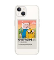 Iphone 14 Plus Uyumlu Adventure Time Tasarımlı Şeffaf Telefon Kılıfı