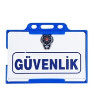 Güvenlik Yaka Kartı İpli - 2 adet