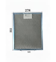 Vestel İle Uyumlu Davlumbaz 27,8X35,5 CM Arka Aralık 12,5 CM Aspiratör Filtresi