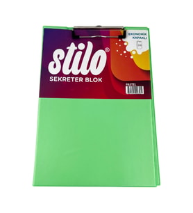Stilo Sekreterlik Kapaklı A4 Pastel Renkler Sit-skr-1222
