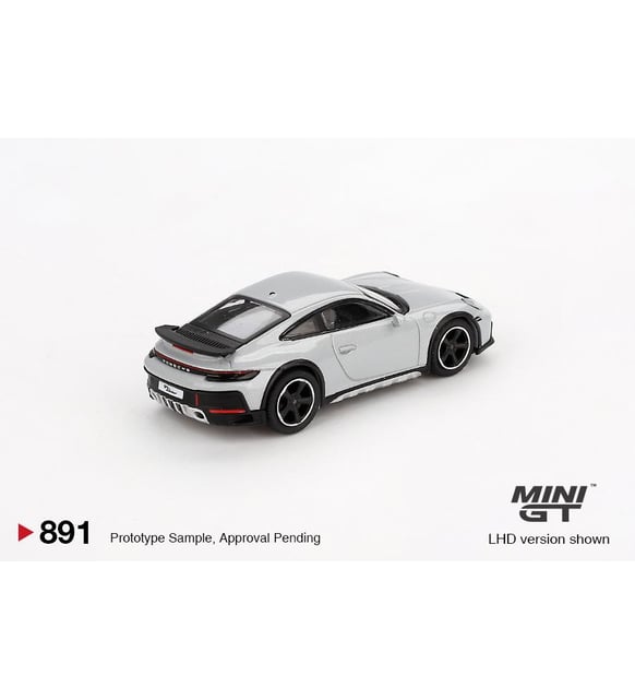 Mini GT Porsche 911 Dakar Ice Gray Metallic 891