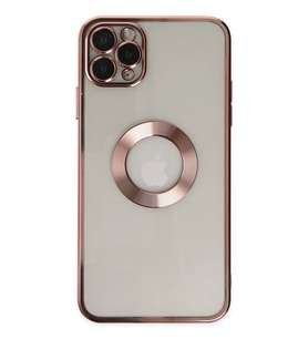 Newface Apple iPhone 11 Pro Kılıf Slot Silikon - Rose Gold