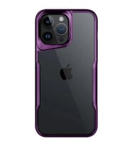 Apple iPhone 14 Pro Max Kılıf Boyi Silikon Kapak - Derin Mor