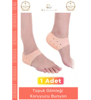 #SilikonTabanlık Diken Çorabı Tabanlık Silikon Topuk Gömleği Sağlıklı Destekleyici Koruyucu Bunyon 1