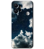 Redmi Note 12 4G Kılıf HD Desen Baskılı Kılıf - Gece Gökyüzü