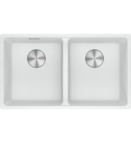 FRANKE Maris MRG 120-35-35 Bianco Tezgah Altı Granit Eviye (Beyaz)