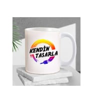 Kupa Bardak Porselen Resimli Baskı Tasarım Sizden