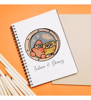 Sünger Bob & Petrick Tasarımlı Defter Kişiye Özel