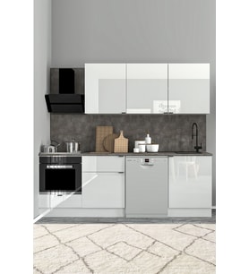 240 Cm %100 Mdf Tezgahlı Efil Ankastre Mutfak Dolabı