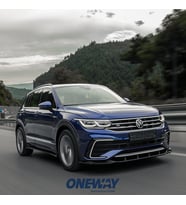VW Tiguan R Mk2 Facelift 2020+ Marşpiyel Altı Lip / VW Tiguan R-Line Mk2 Facelift 2020+ Marşpiyel Altı Lip (1 Takım) (Siyah)