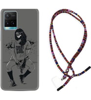 Vivo Y11S Y21S Y20 Y20S Y70 Kılıf Boyun Asklı Rasta Silikon Purest Evil 1627