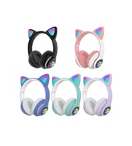Kedi Figürlü Bluetooth Kulaklık