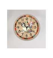 bilge Tasarım Çocuk Odası Duvar Saati 30 x 30 CM (Karışık)