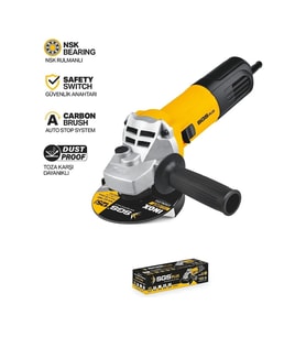 SGS Endüstriyel Avuç Taşlama 1400 Watt 125MM Devir Ayarlı SGS5036