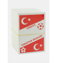 2'li Ay Yıldız Taraftar Bileklik Kartı (Kırmızı)