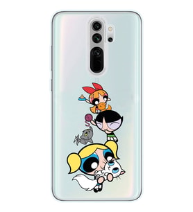 Xiaomi Redmi Note 8 PRO Uyumlu Girls Tasarımlı Şeffaf Telefon Kılıfı